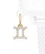 Daniel Wellington Charm Gold Gemini medál