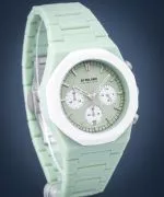 D1 Milano Polychrono Green Blast unisex karóra