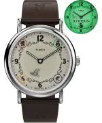 Timex Harry Potter X Weekender Slytherin House 38mm Leather Strap unisex karóra