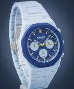 D1 Milano Polychrono Blue Blast férfi karóra