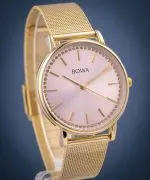 BOWA Rio Rose-Gold Gold Mesh 38 női karóra