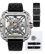 Ciga Design X Series Gorilla Silver Skeleton Automatic Férfi Karóra