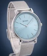 BOWA Rio Ice-Blue Silver Mesh 38 női karóra