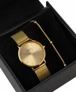 BOWA London Full Gold 33 Gift Set (óra + karkötő)