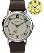 Timex Harry Potter X Weekender Hufflepuff House 38mm Leather Strap unisex karóra