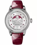 Aviator Moonflight Gemstone Edition Silver Red Ruby Limited Edition női karóra