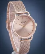 BOWA Milan Full Pink Gold Mesh 34 női karóra