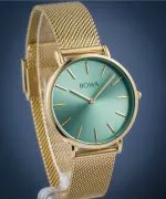 BOWA New York Petite Mint-Gold Mesh 34 női karóra