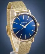 BOWA Praha Navy Blue-Gold Mesh 38 női karóra