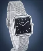 BOWA Vienna Black Silver Mesh 29 női karóra