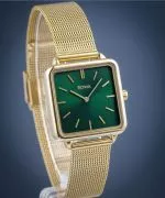 BOWA Vienna Green Gold Mesh 29 női karóra