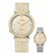Citizen Sapphire Diamonds Solar Gift Set női karóra