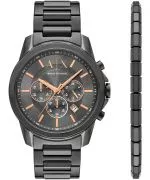 Armani Exchange Banks Chronograph SET férfi karóra