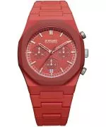 D1 Milano Red Blast Polychrono Chronograph férfi karóra
