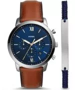 Fossil Neutra Chronograph Gift Set Férfi Karóra