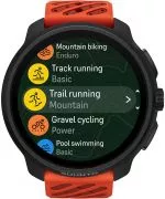 Suunto Race 2 Coral Orange Sport Karóra [Sapphire Glass]