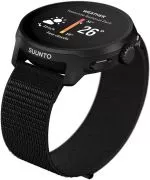 Suunto Run All Black Textile Strap Sport Karóra