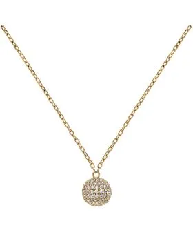 Daniel Wellington Pavé Crystal Pendant Gold nyaklánc