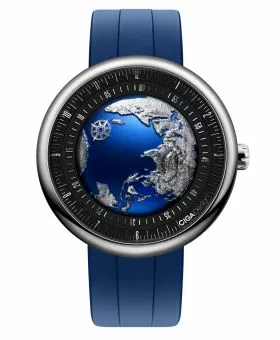 Ciga Design Blue Planet GPHG 2021 Titanium Férfi Karóra
