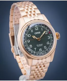 Oris Big Crown Pointer Date Bronze férfi karóra