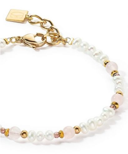 Coeur De Lion Romantic Freshwater Pearls & Rose Quartz karkötő