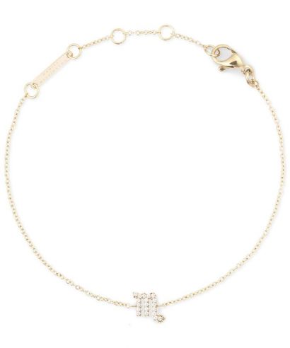 Daniel Wellington Crystal Zodiac Chain Gold Scorpio karkötő