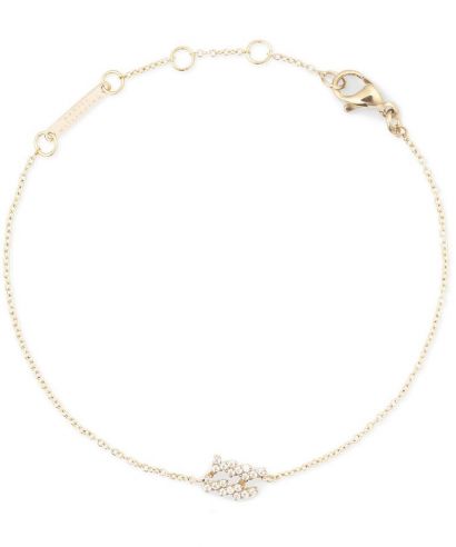 Daniel Wellington Crystal Zodiac Chain Gold Aquarius karkötő