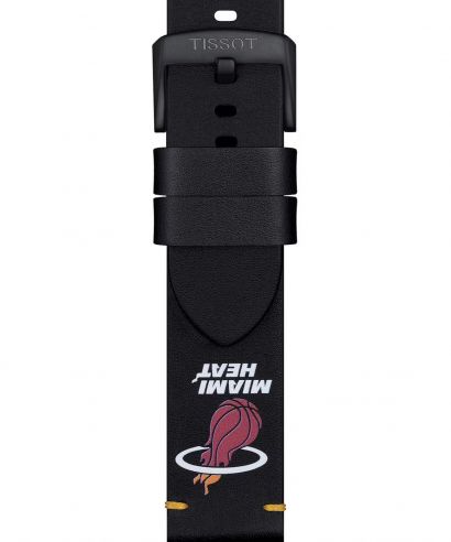 Tissot NBA Leather Strap Miami Heat Limited Edition 22 mm Szíj