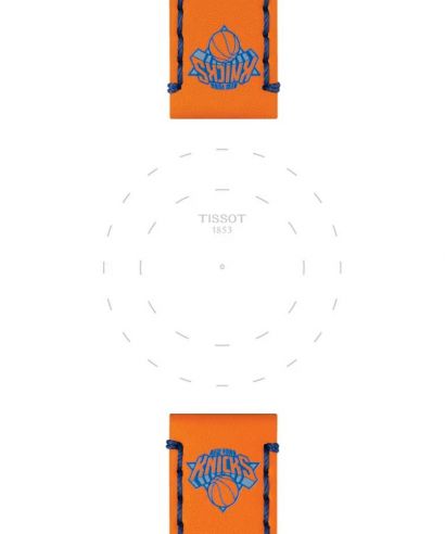 Tissot NBA Leather Strap New York Knicks Limited Edition 22 mm Szíj