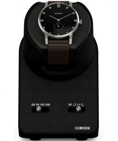 Beco Technic Boxy BLDC Nightstand EXT Black Moduláris Óraforgató 1 órához USB kábellel