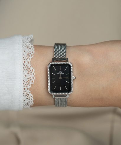 Daniel Wellington Quadro Lumine Bezel Sterling 40 női karóra
