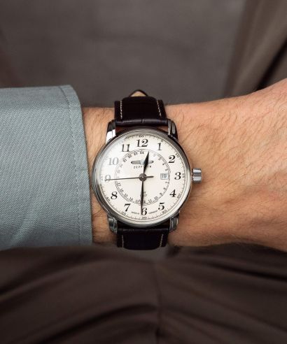 Zeppelin LZ127 Graf Zeppelin GMT Férfi Karóra