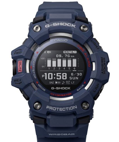 Casio G-Shock G-Squad Bluetooth Sync Step Tracker férfi karóra