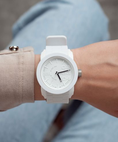 Diesel Young Blood White Unisex Karóra