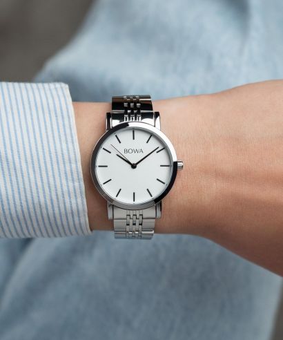 BOWA Tokyo White Silver Steel 33 női karóra