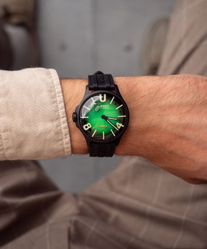 U-Boat Darkmoon 40mm Green PVD Soleil férfi karóra