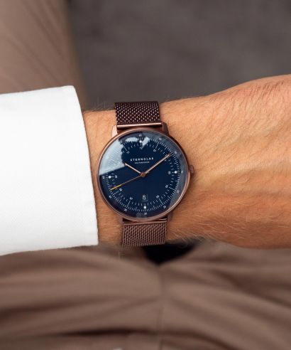 Sternglas Hamburg Dark Blue férfi karóra