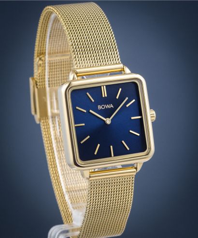 BOWA Vienna Navy Blue-Gold Mesh 29 női karóra