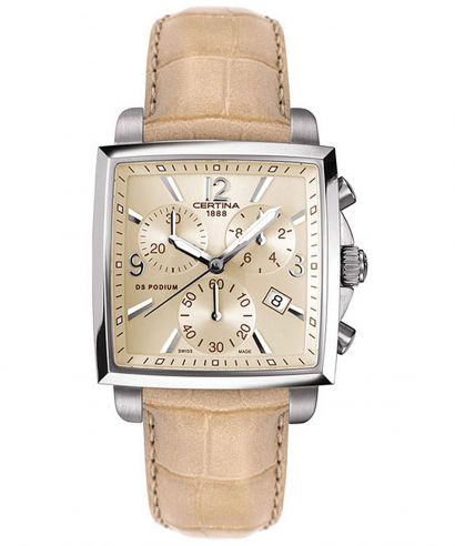Certina DS Podium Lady Square Chronograph női karóra