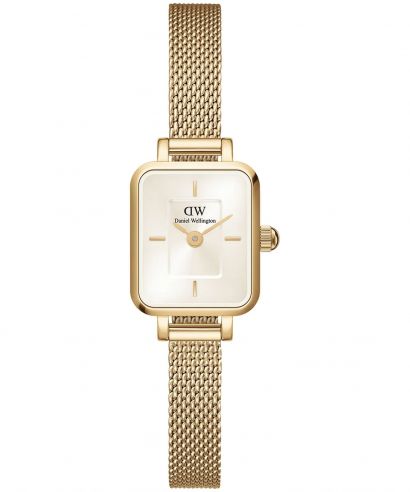 Daniel Wellington Quadro Mini Evergold Champagne 15 női karóra