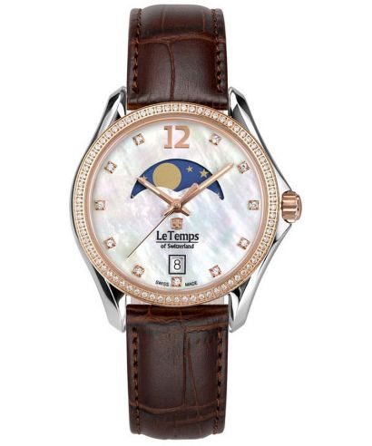 Le Temps Sport Elegance Moon Phase női karóra
