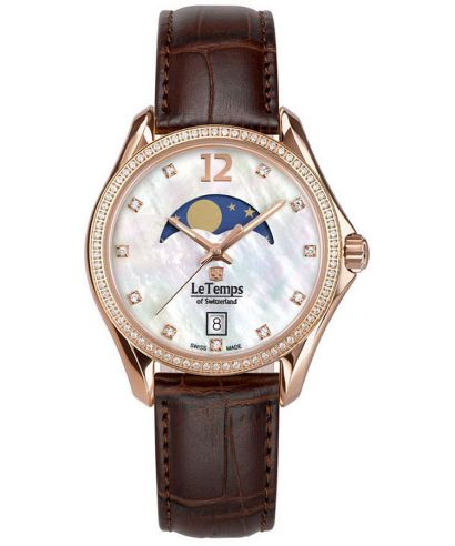 Le Temps Sport Elegance Moon Phase női karóra