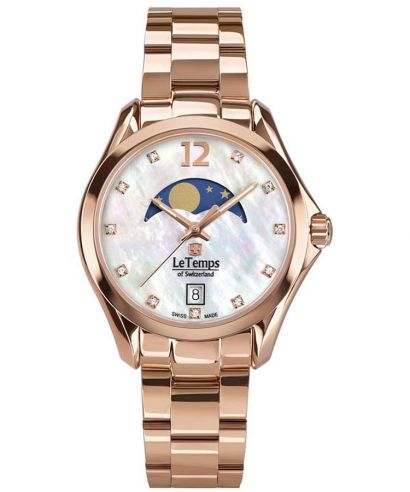 Le Temps Sport Elegance Moon Phase női karóra