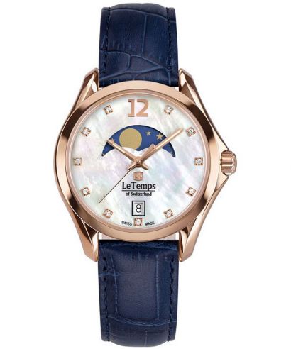 Le Temps Sport Elegance Moon Phase női karóra