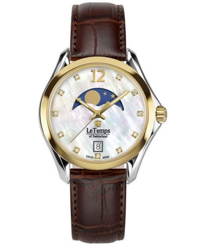 Le Temps Sport Elegance Moon Phase női karóra