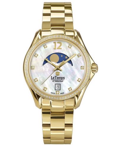 Le Temps Sport Elegance Moon Phase női karóra