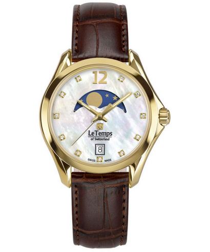 Le Temps Sport Elegance Moon Phase női karóra