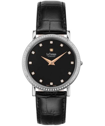 Le Temps Zafira Slim Swarovski női karóra