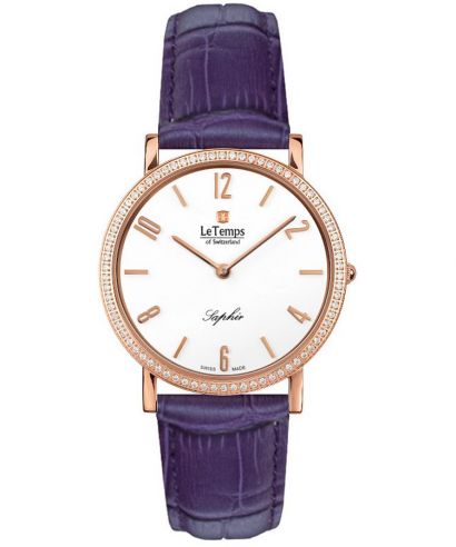 Le Temps Zafira Slim Swarovski női karóra