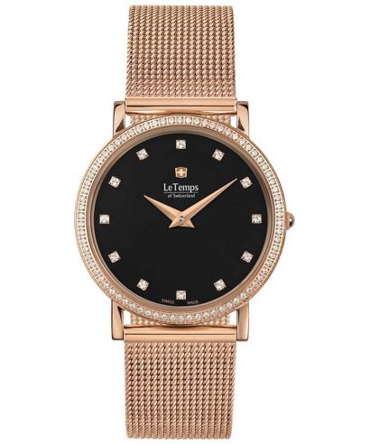 Le Temps Zafira Slim Swarovski női karóra